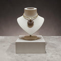 BRUTA → Bruta — Andean Stone Bronze Choker | Brutalist Jewelry
